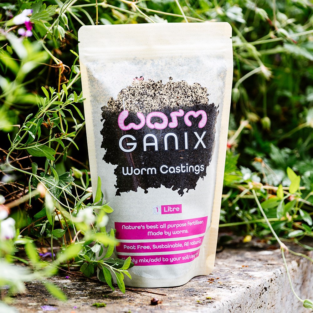 Peat-free worm castings 