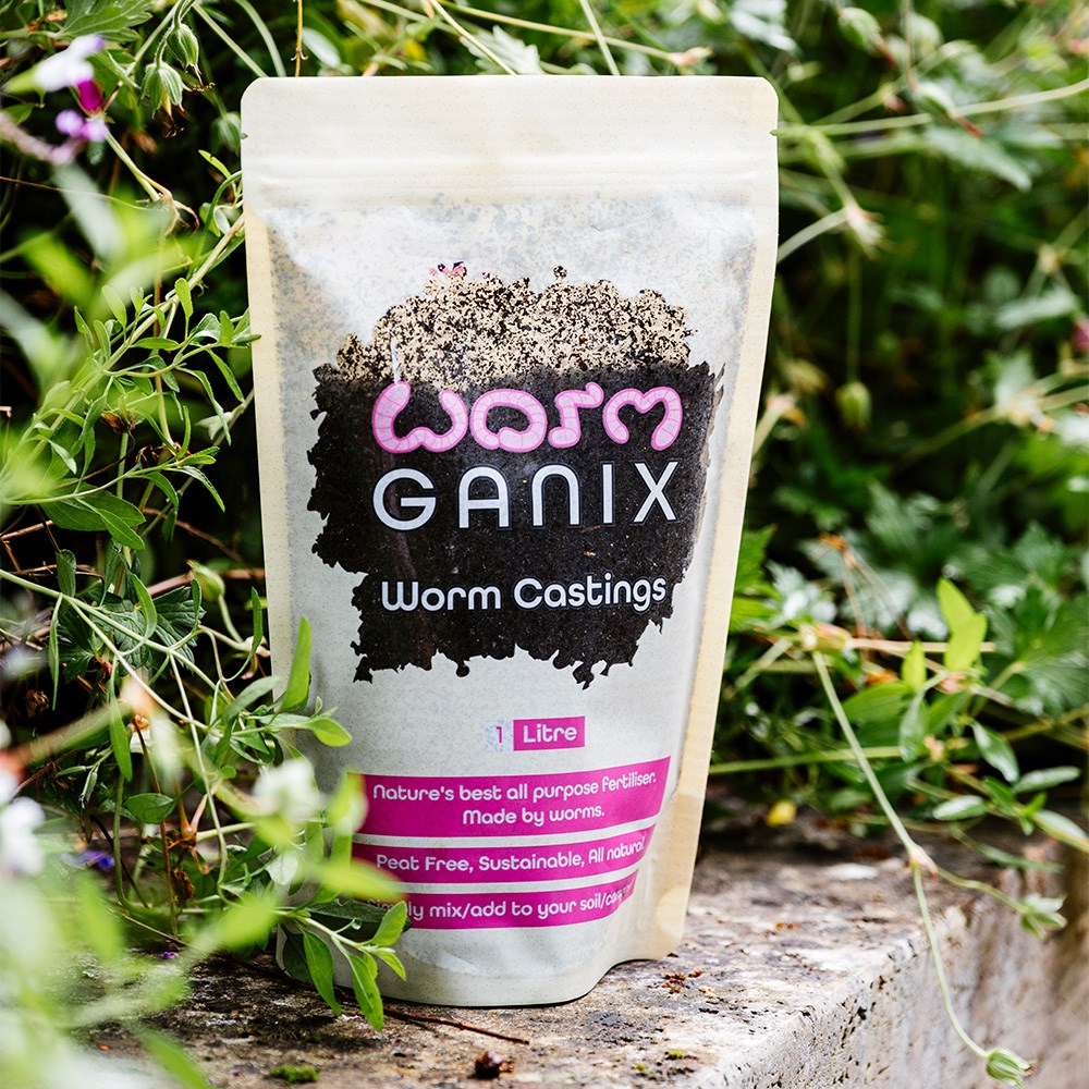 Peat-free worm castings 