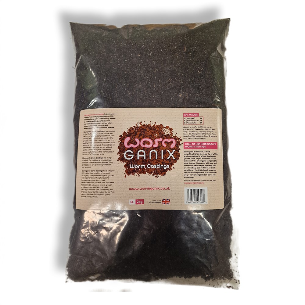 Peat-free worm castings 