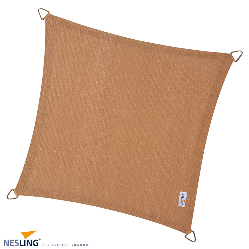 Square shade sail - sand