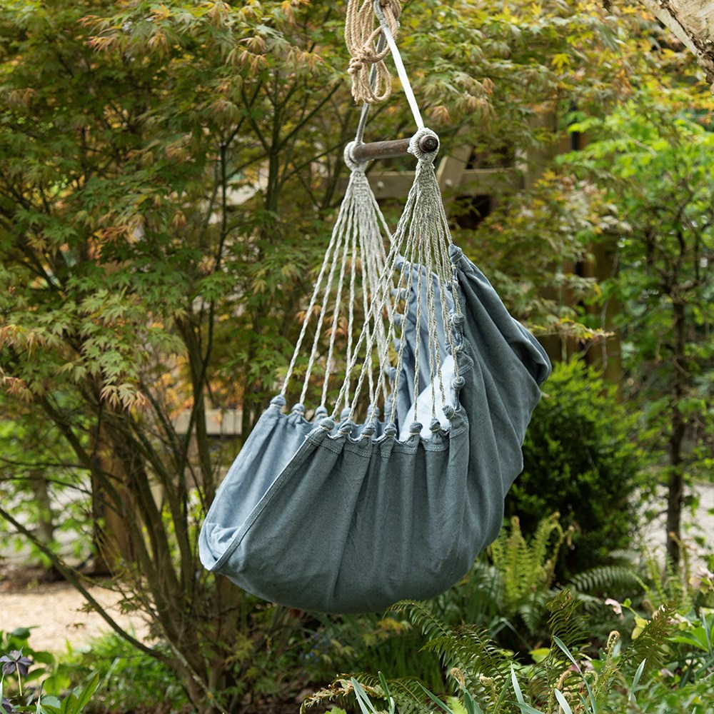 Swing hammock chair - chambray