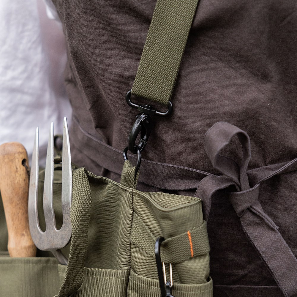 Genus RHS gardening tool bag - olive green 