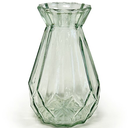 Geometric hyacinth vase
