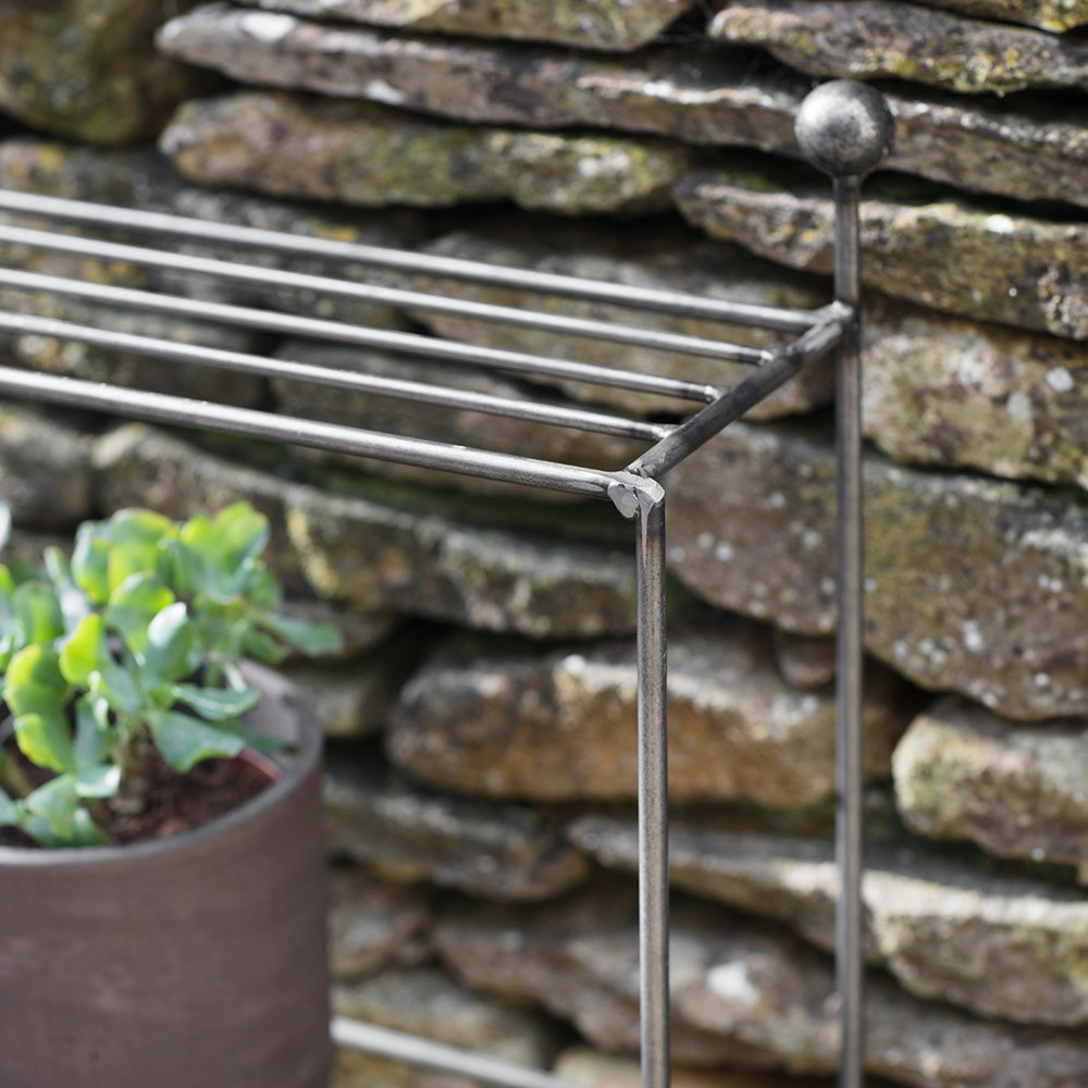 Steel plant stand