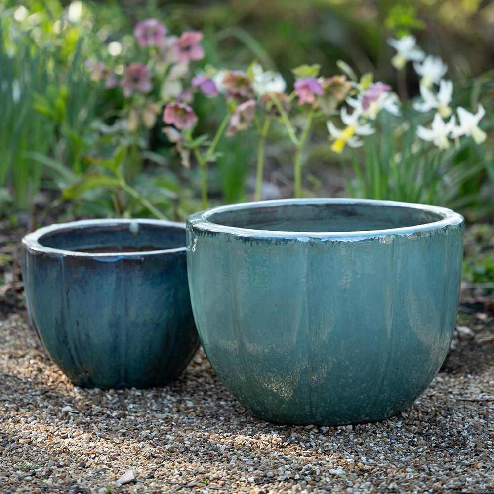 Barnacle planter - reef blue