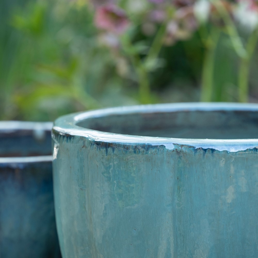 Barnacle planter - reef blue