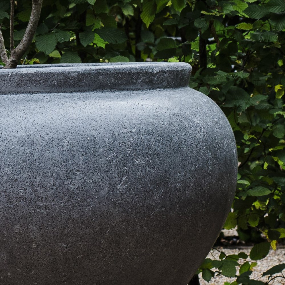 Extra large vase planter - grey