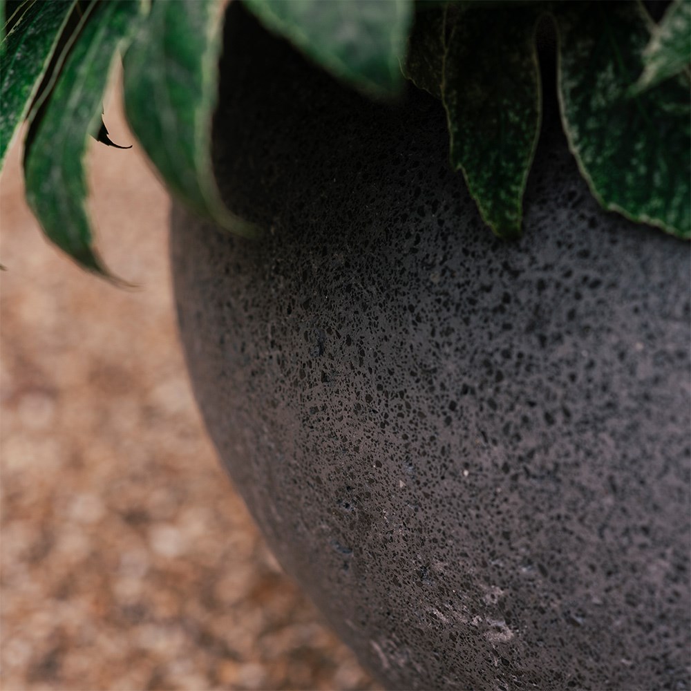Extra large vase planter - grey