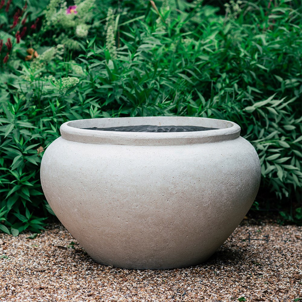 Large vase planter - cream