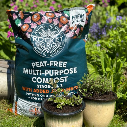 RocketGro multi-purpose compost with John Innes