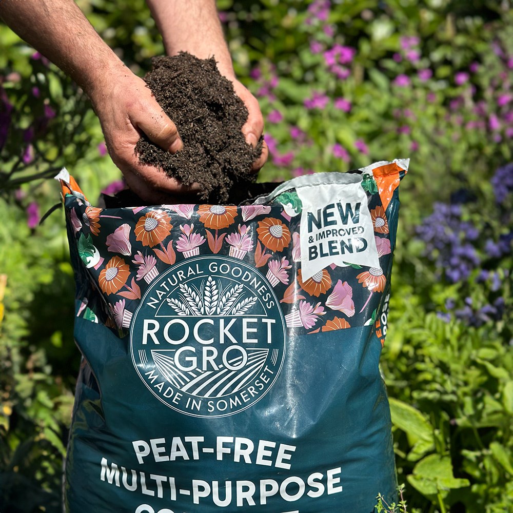 RocketGro multi-purpose compost with John Innes