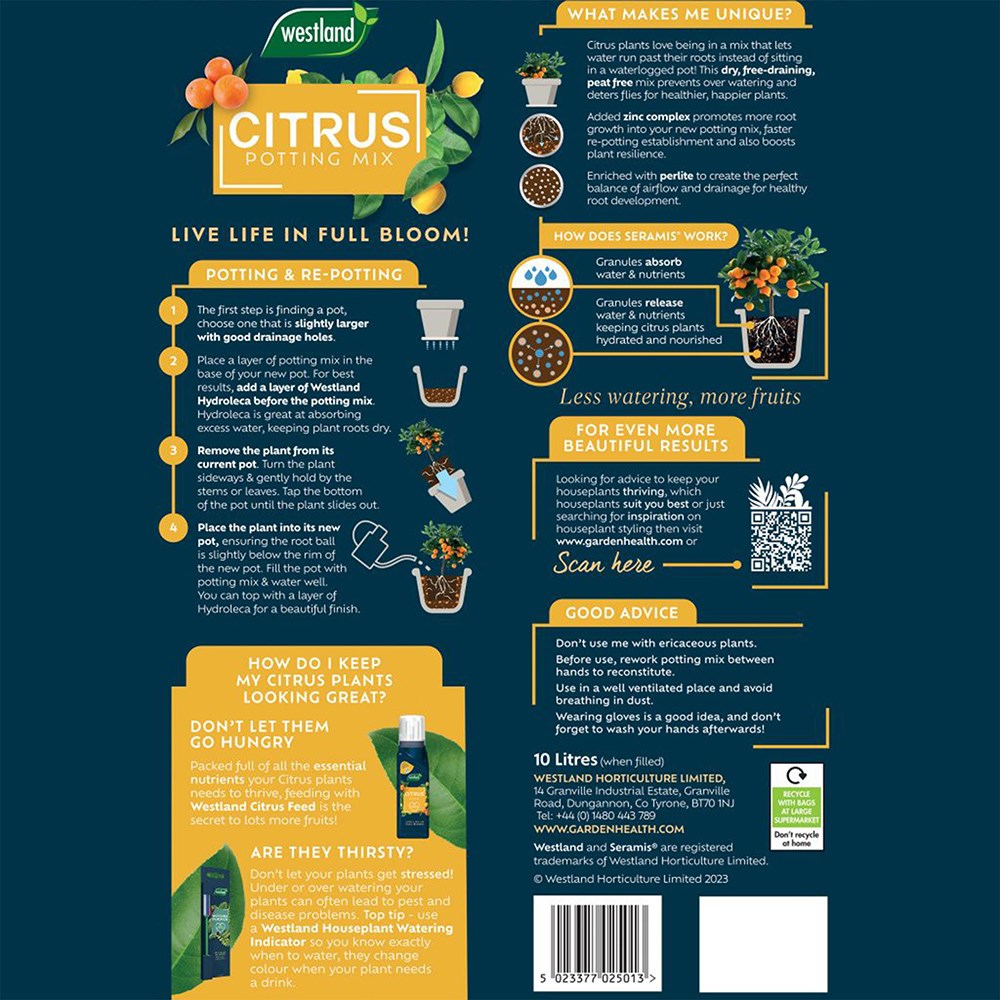 Citrus potting mix