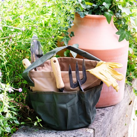 Garden tool bag - khaki