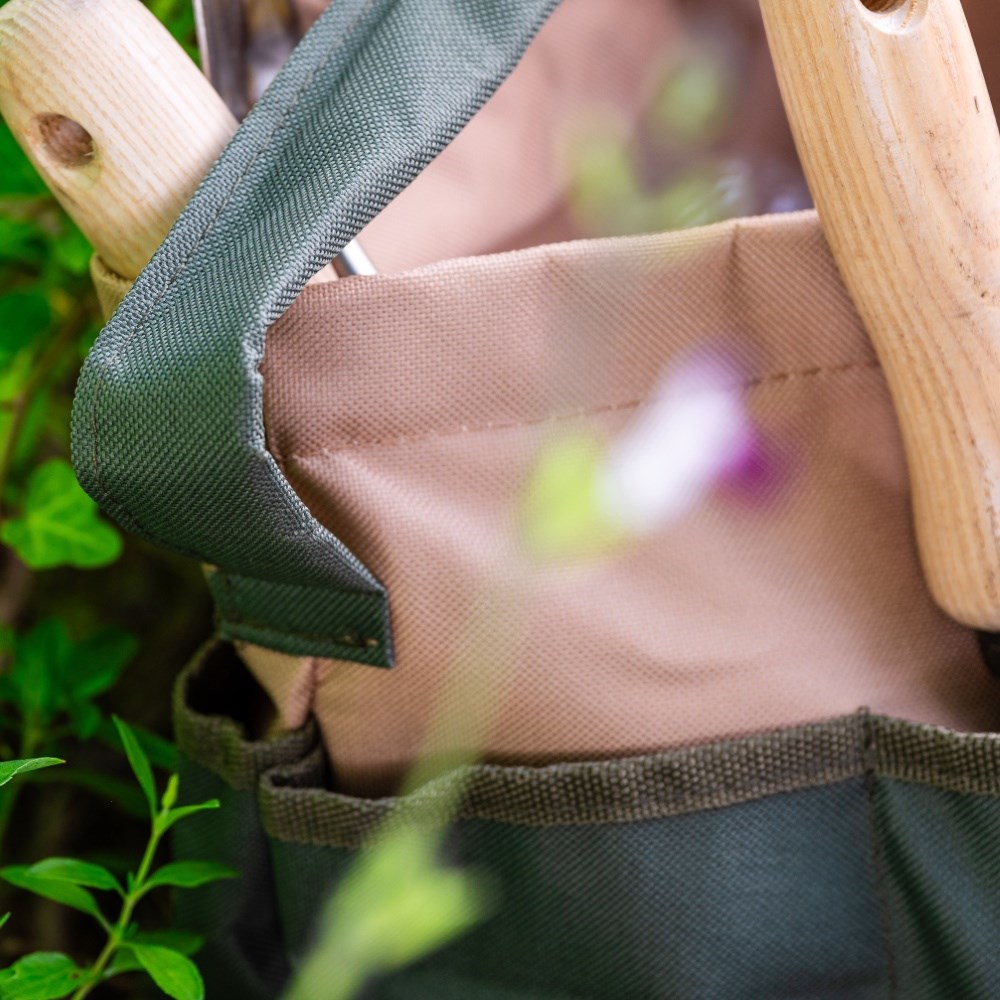 Garden tool bag - khaki