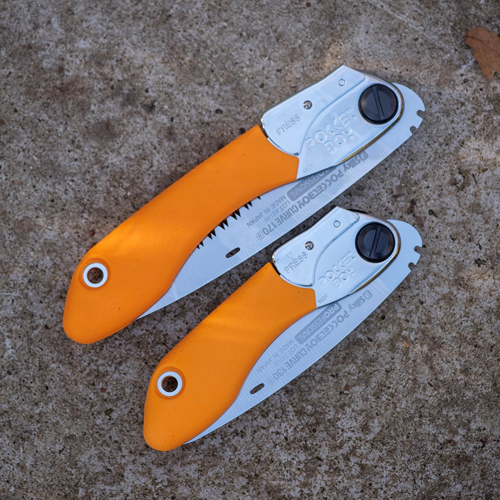 Silky curved folding saw Pocketboy - 2 sizes