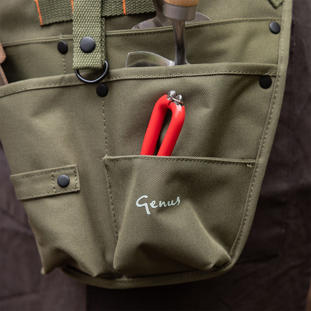 Genus RHS gardening tool holster - olive green