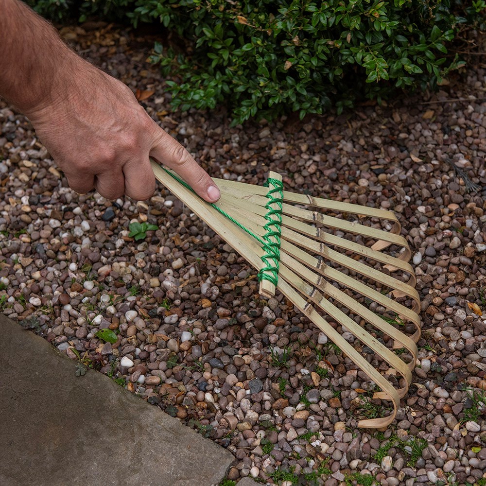 Niwaki bamboo hand rake