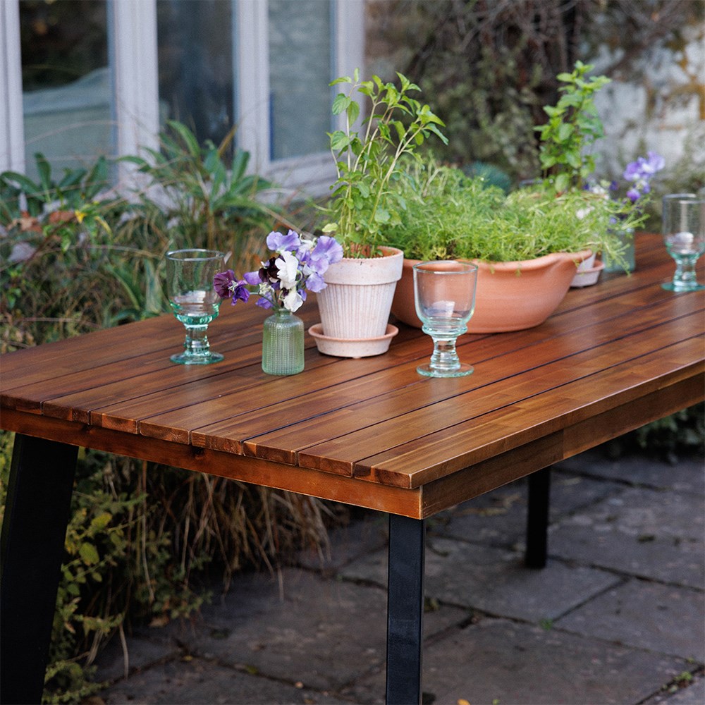 Acacia dining table