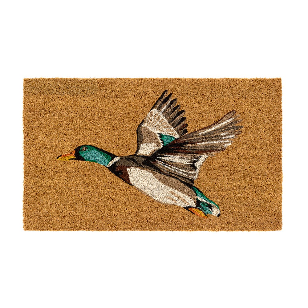 Flying duck coir doormat