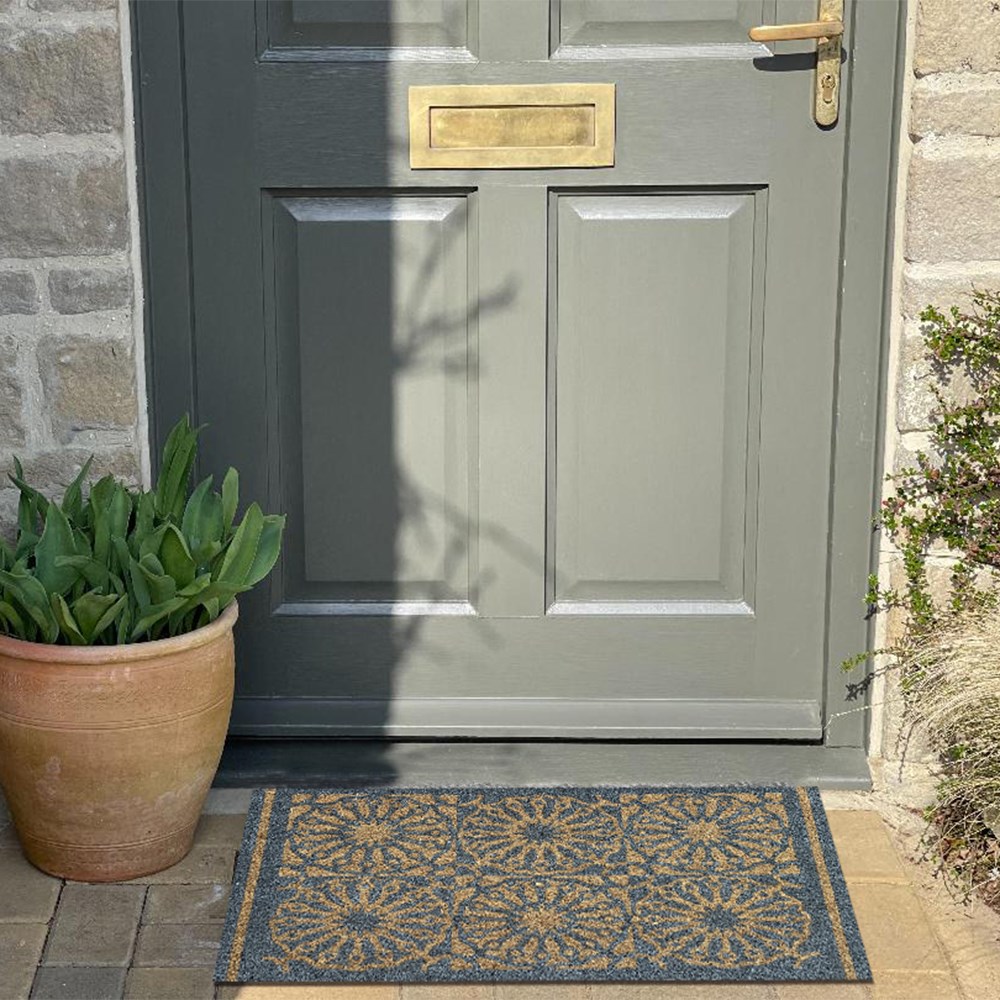 RHS blooms coir doormat