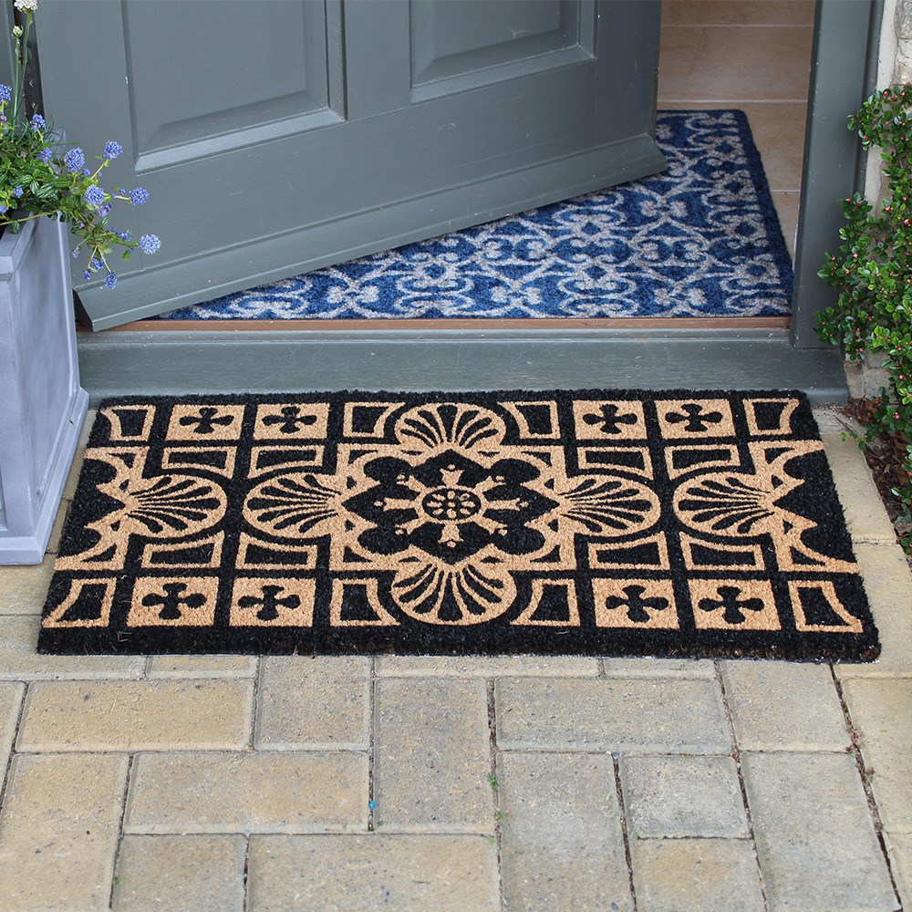 RHS deco tile coir doormat