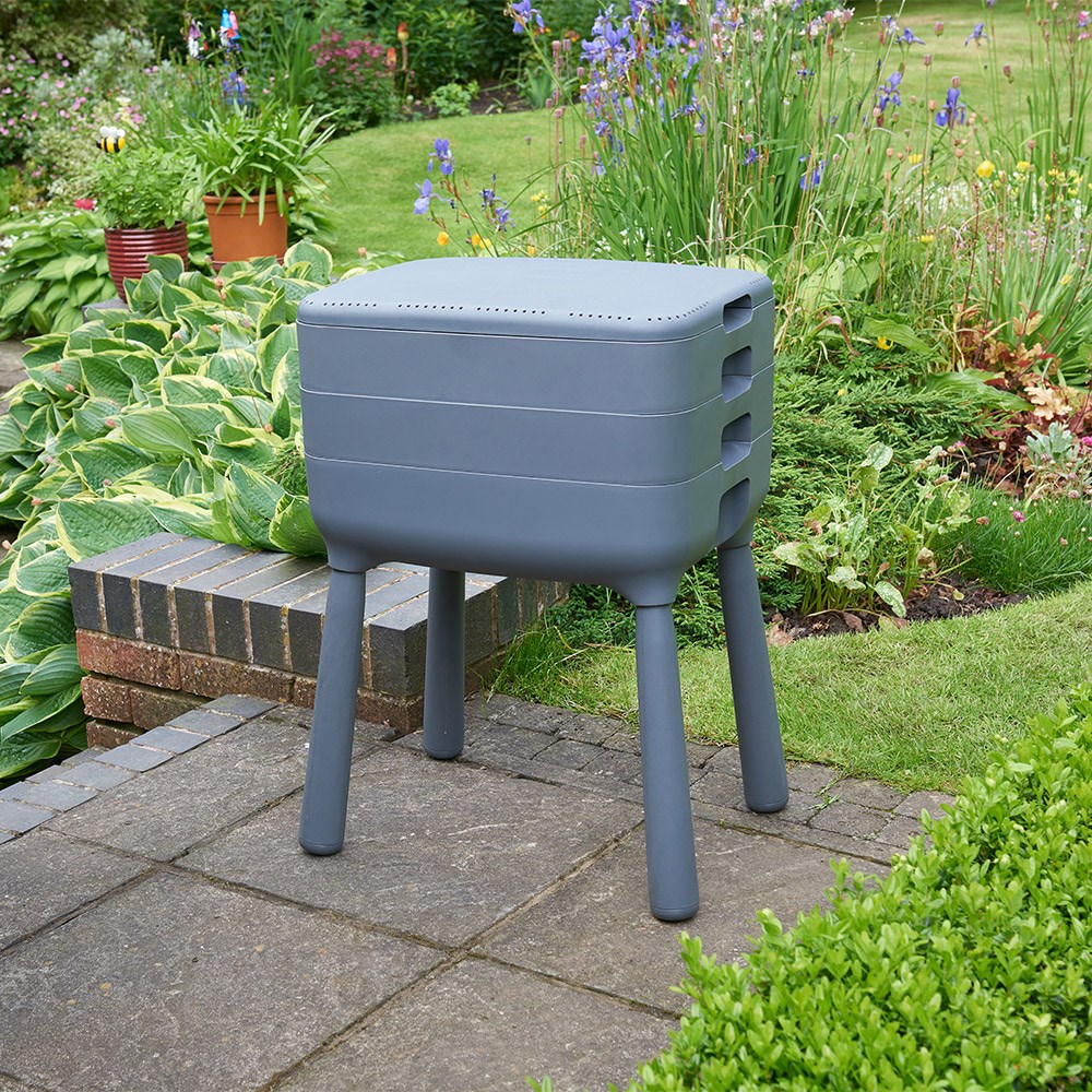 Three tier wormery