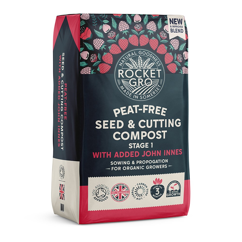 RocketGro seed and cutting compost with John Innes (stage 1)