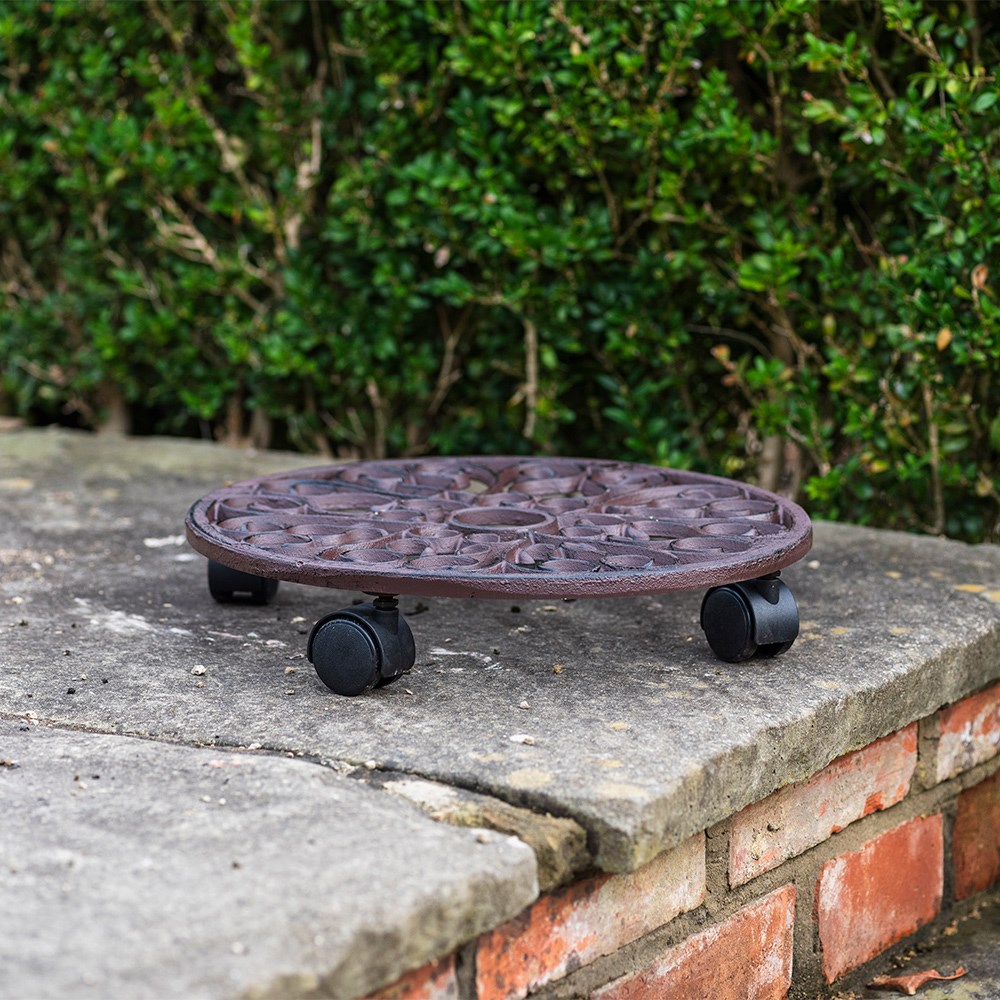 Round cast iron pot mover