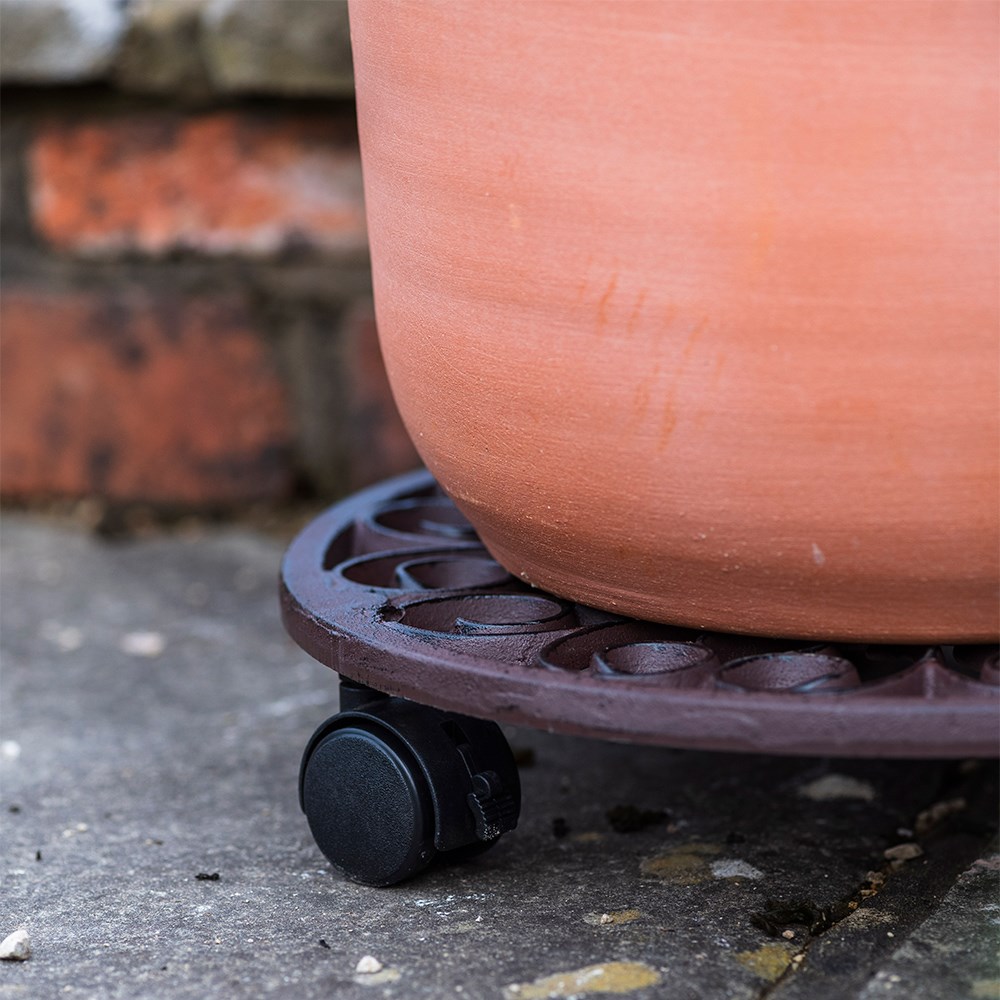 Round cast iron pot mover