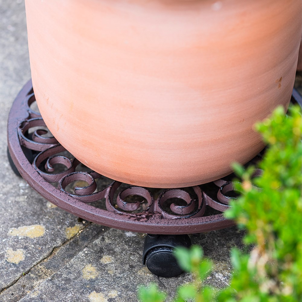 Round cast iron pot mover