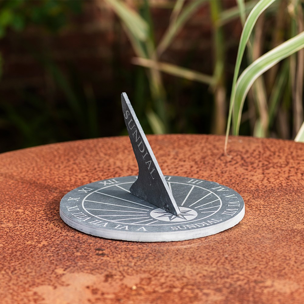 Slate sundial