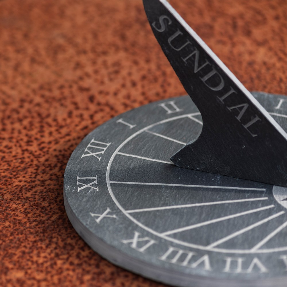 Slate sundial