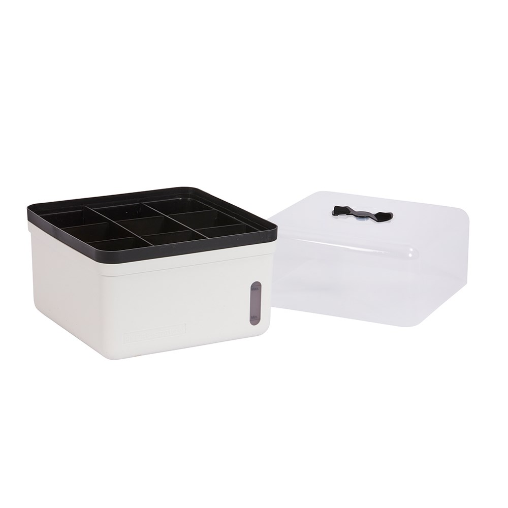 Self-watering kitchen propagator - white