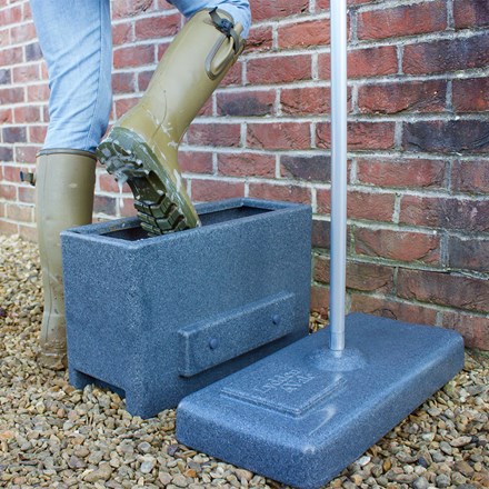Welly boot cleaner