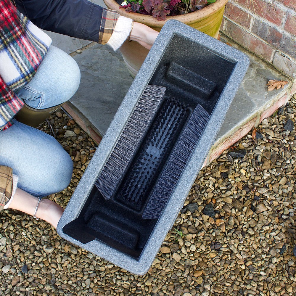 Welly boot cleaner