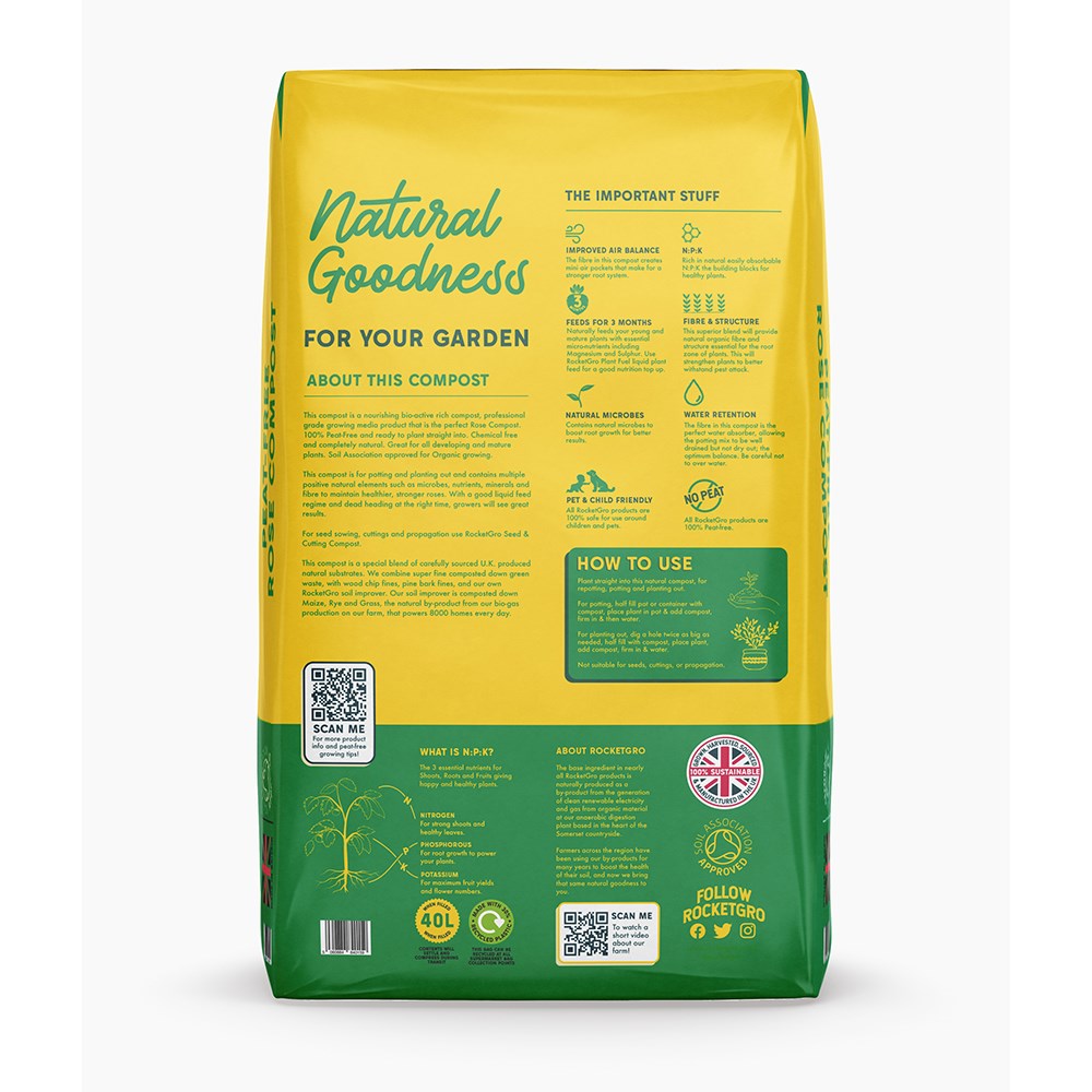 RocketGro rose compost