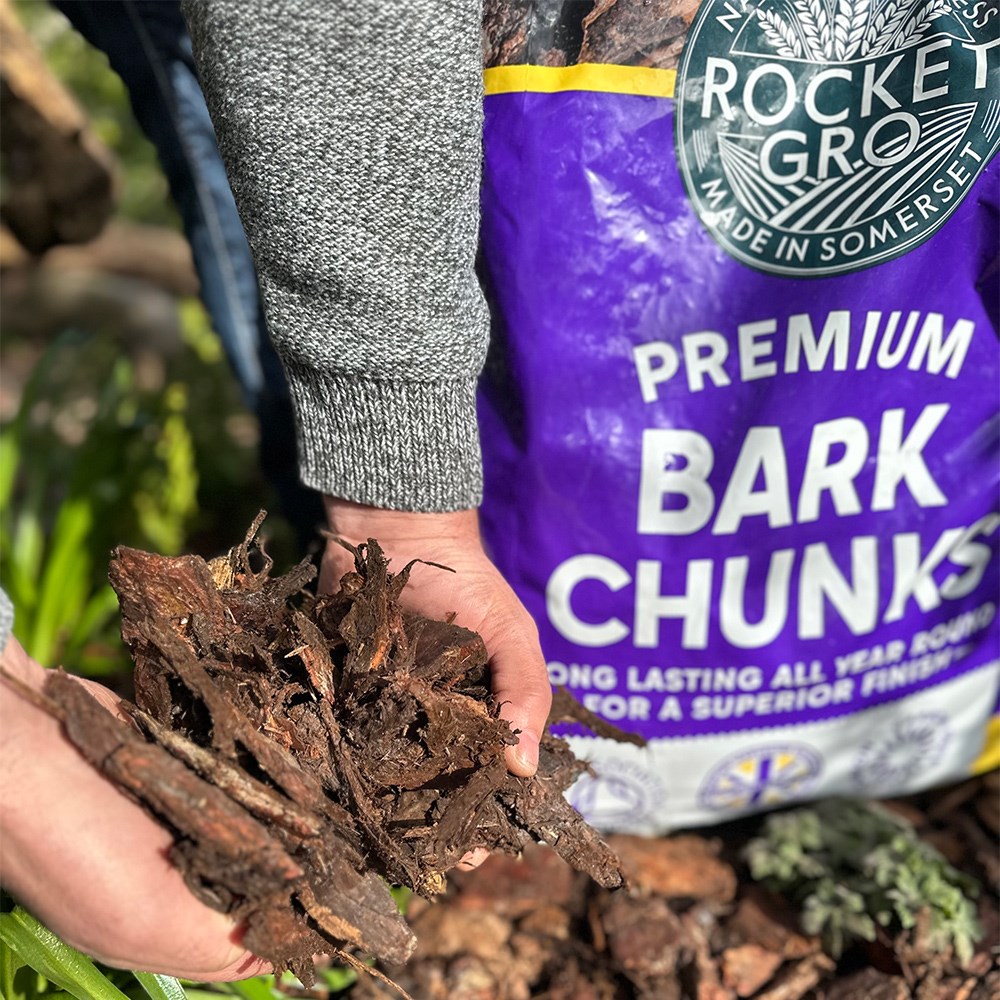 RocketGro premium bark chunks