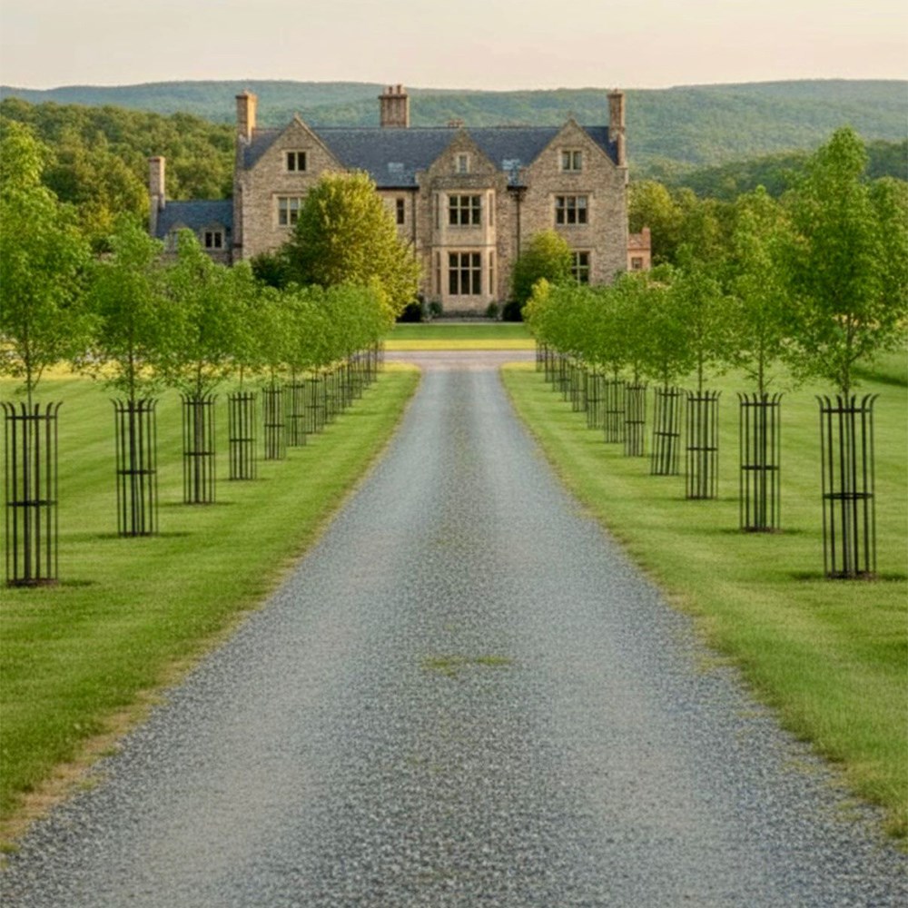 Large metal tree guard 