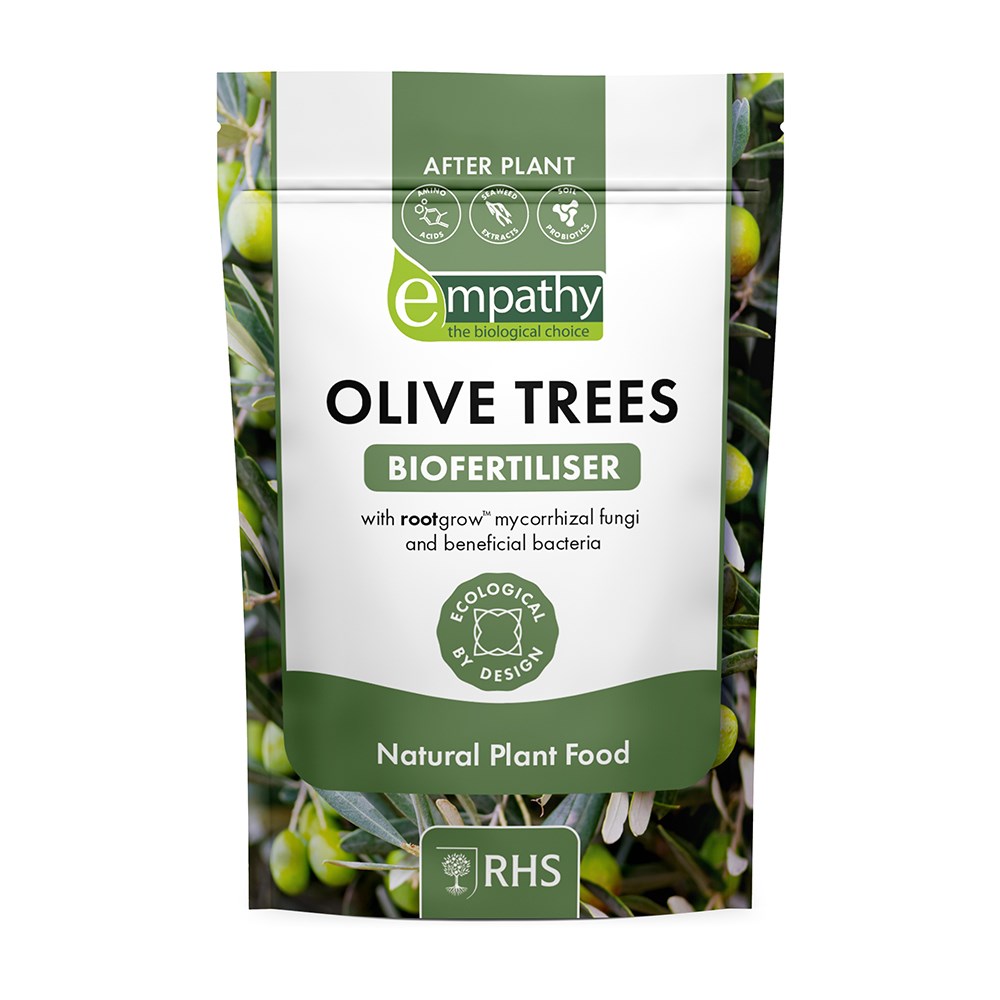 Empathy RHS after plant olive trees with rootgrow