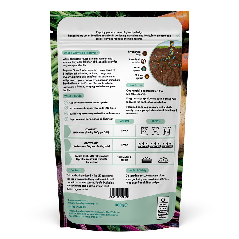 Empathy bio active compost improver for grow bags