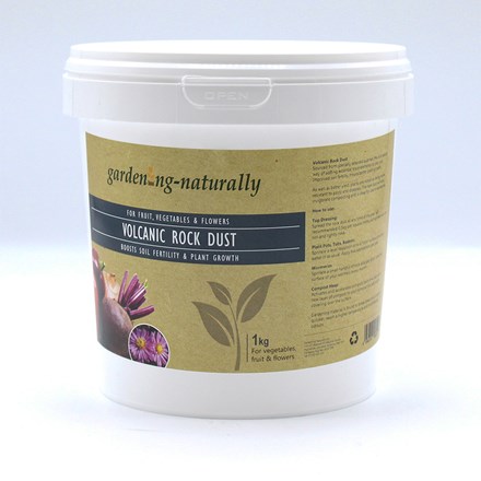 Volcanic rock dust