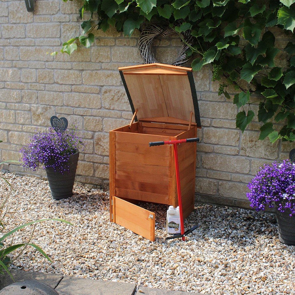 Beehive wooden composter