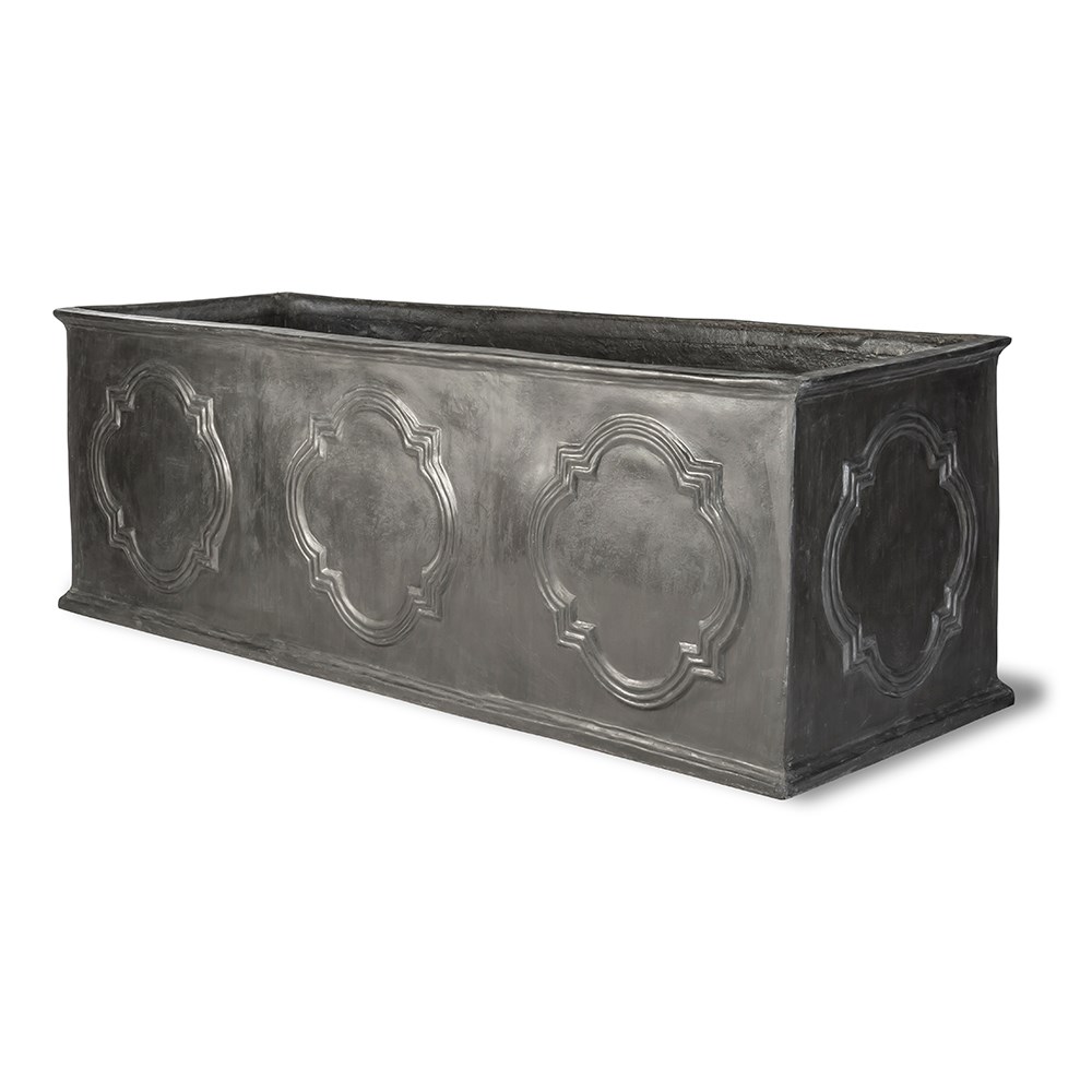 Lightweight ornate lead effect trough dip tank