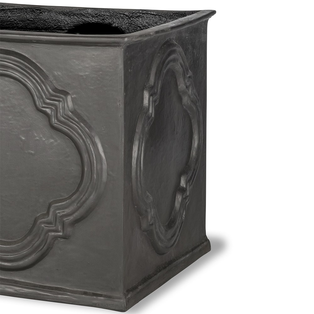 Lightweight ornate lead effect trough dip tank
