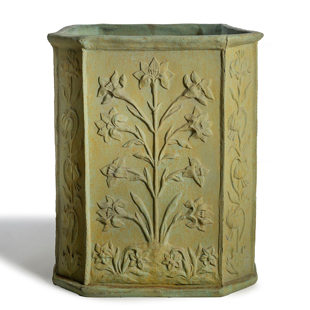 Lightweight decorative verdigris dip tank