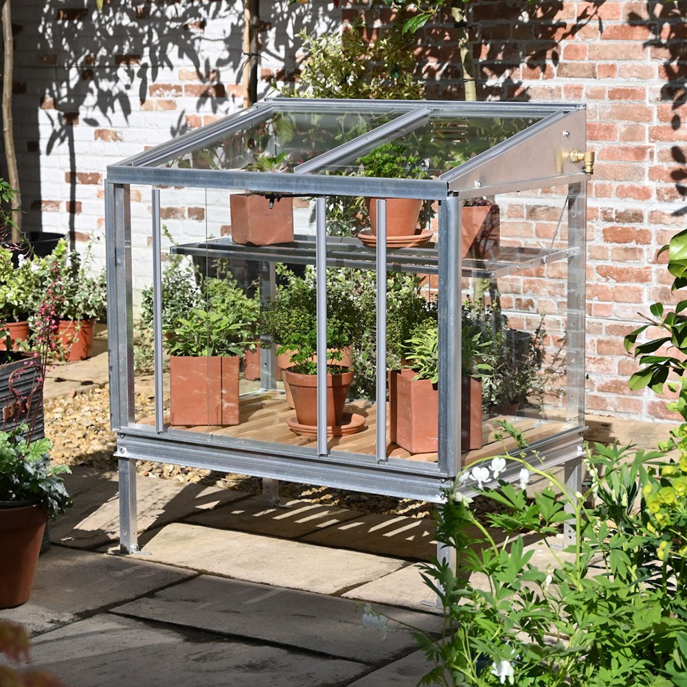 Compact growhouse - aluminium 