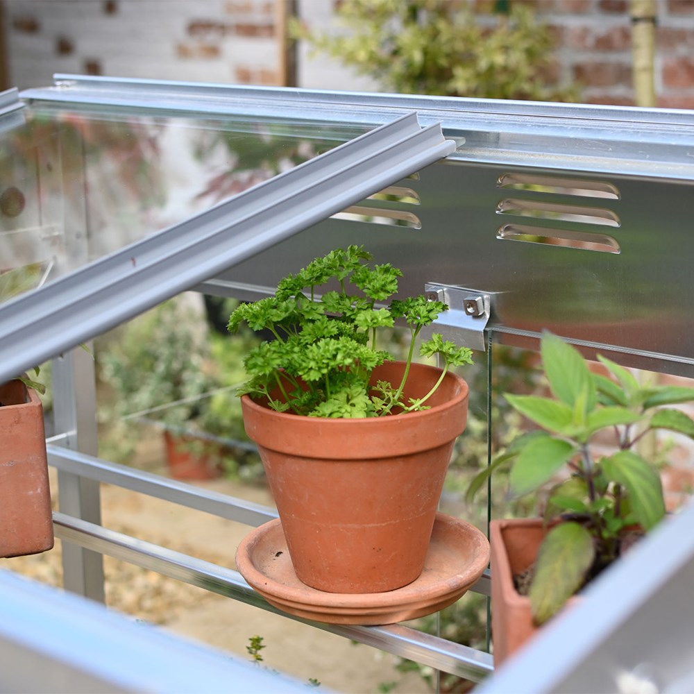Compact growhouse - aluminium 