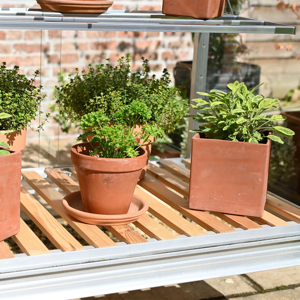 Compact growhouse - aluminium 