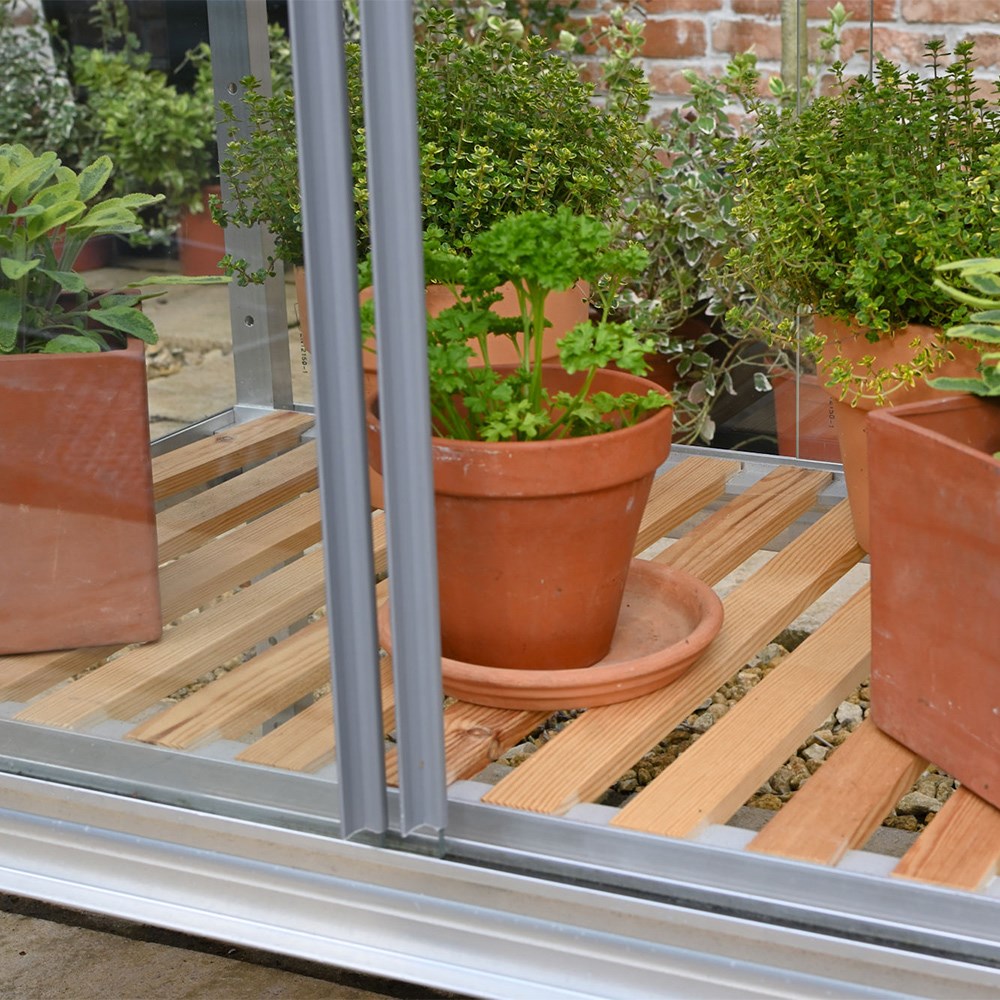 Compact growhouse - aluminium 