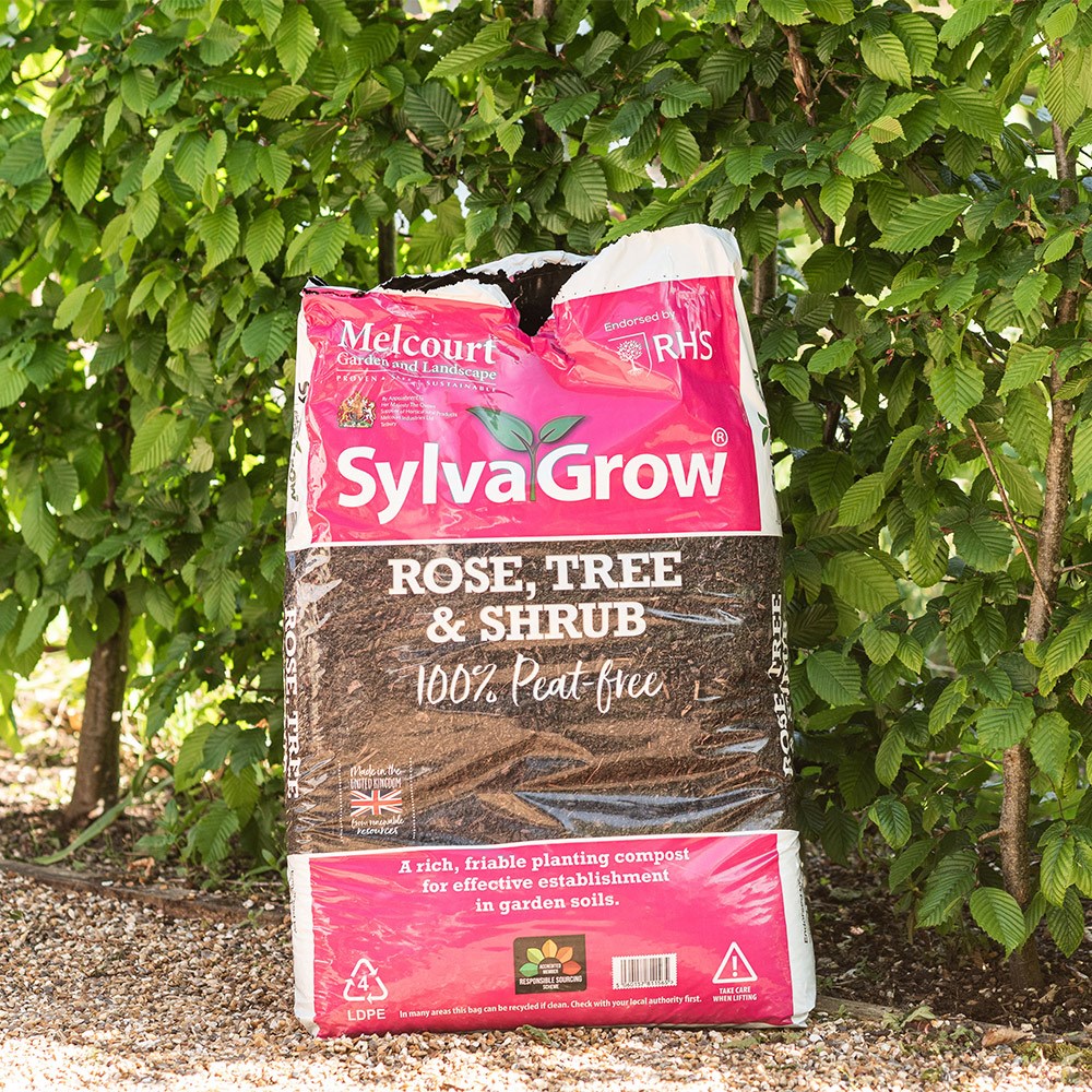 Melcourt RHS Sylvagrow rose, tree & shrub compost